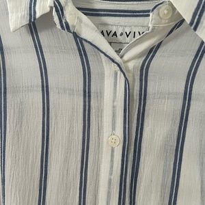 Ava & Viv Button Down women’s top size 2X